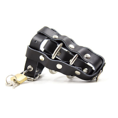 BK-44 CE RoHS Restraint Sex Toys Chastity Belt Adult Male Bondage Toys Black