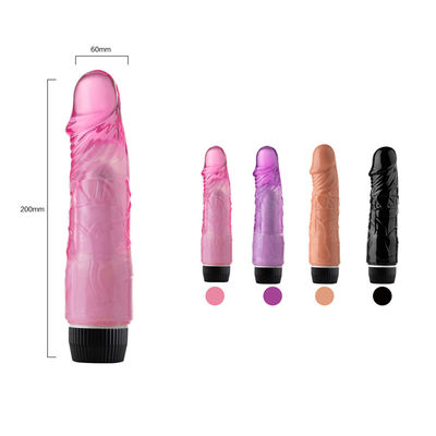 RD-17 8 Inches Flexible Dildo For Beginners Masturbation, Artificial Dildo Vibrator Sex Toy For Woman