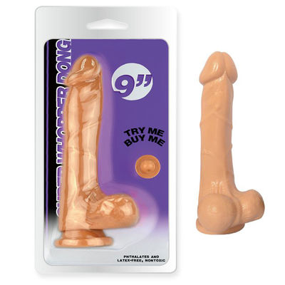 Odorless Realistic Dildo Sex Toy Strong Suction Cup Silicone For Women