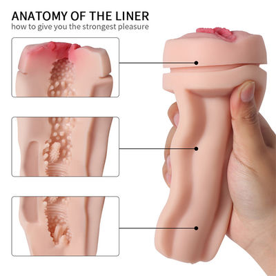 FC-22 Medical Silicone Masturbation Sex Toys Vibration Cup Male Self Pleasure Toys