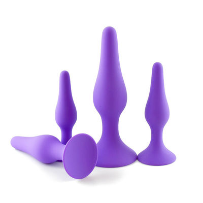 AP-05 Medecial Silicone Double Loop Anal Plug Male Prostate Massager Cock Ring Butt Plug For Men, Adult Erotic Toy Anal