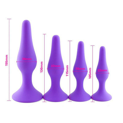 AP-05 Medecial Silicone Double Loop Anal Plug Male Prostate Massager Cock Ring Butt Plug For Men, Adult Erotic Toy Anal