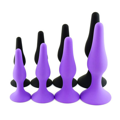 AP-05 Medecial Silicone Double Loop Anal Plug Male Prostate Massager Cock Ring Butt Plug For Men, Adult Erotic Toy Anal