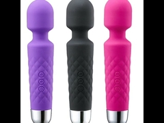 Rechargeable Personal Massager - Powerful Multi Speed Vibration - Whisper Quiet - Waterproof - for Muscle Tension Relief in Neck, Back, Shoulders, Legs and Feet - Black